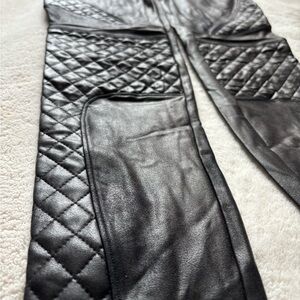 SPANX Women’s Moto Faux Leather Leggings